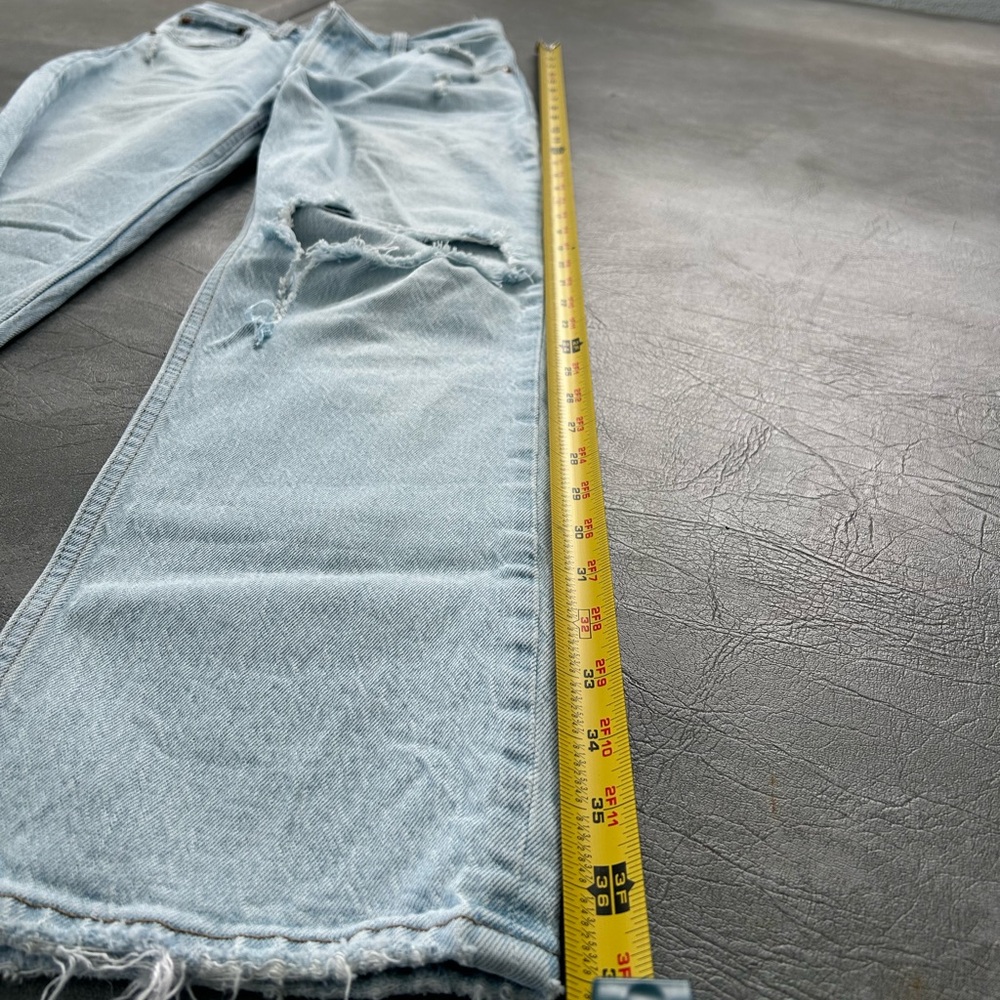 Abercrombie & Fitch Sky Blue Straight Jeans - Picture 5 of 7